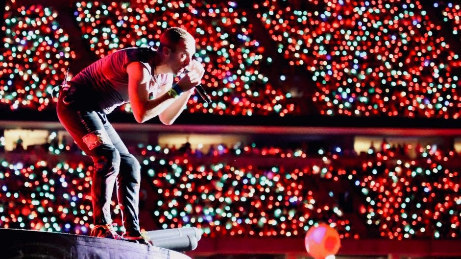 Connecting millions of fans sustainably with a (wrist)band