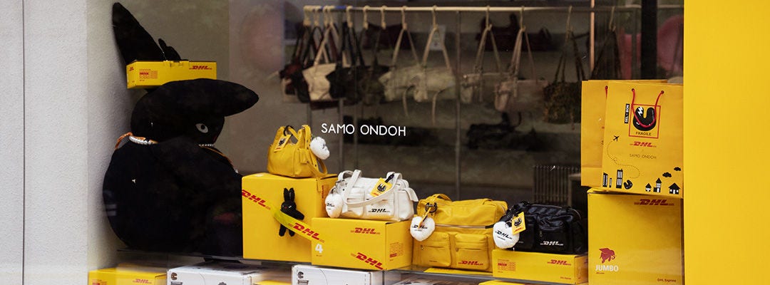 DHL branded accessories