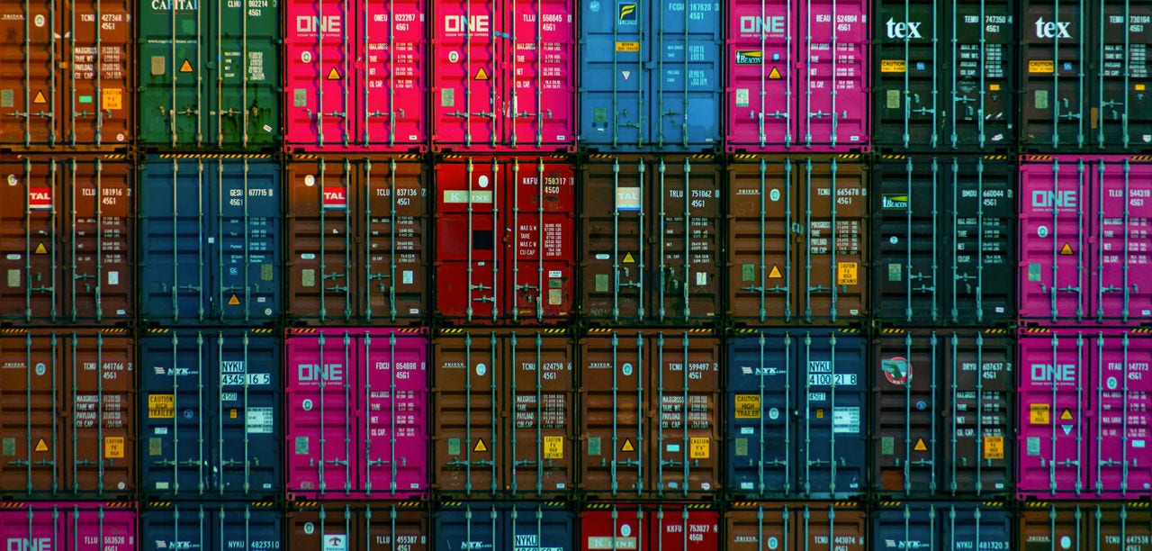 shipping containers