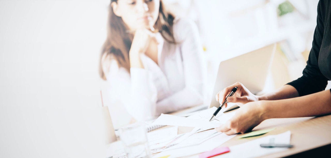 people having a discussion