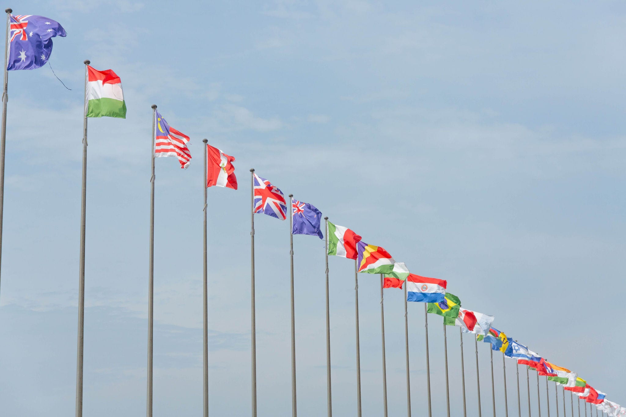 flags of different countries