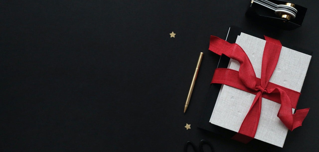 presents and stationery
