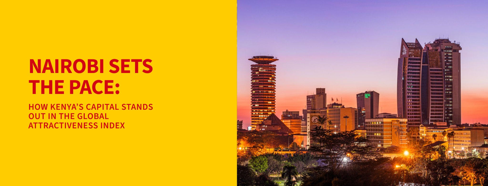 Nairobi Sets the Pace