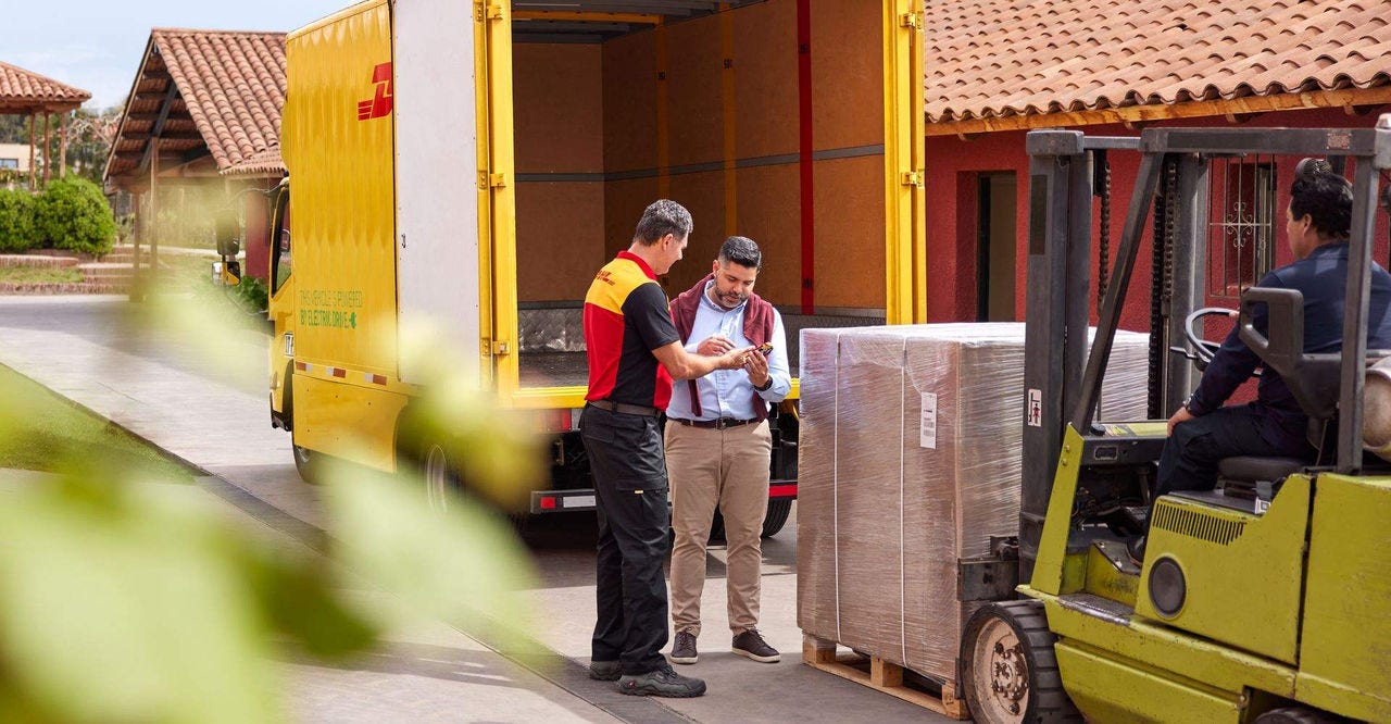 overseas trade partner preparing to export products to taiwan