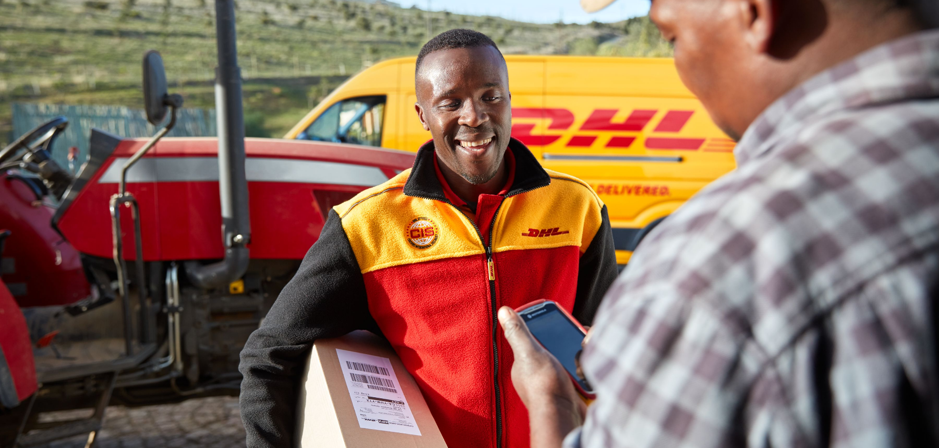DHL Express Courier 