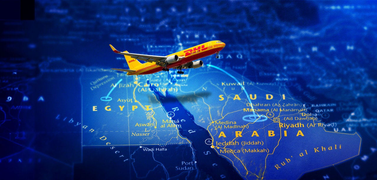 Trading from Egypt to Saudi Arabia