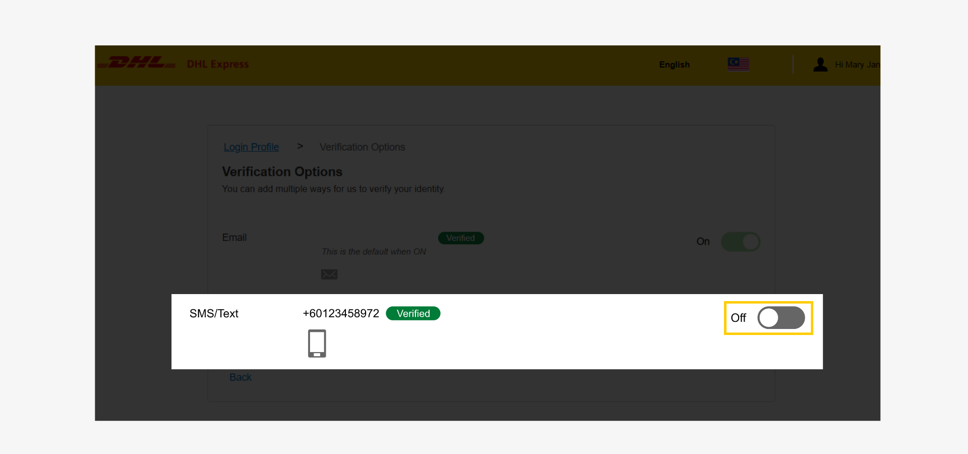Step by Step: Mobile Number Verification - Mobile Verification Guide-Opt in Update Step by Step: Mobile Number Verification - Mobile Verification Guide-Opt in Update