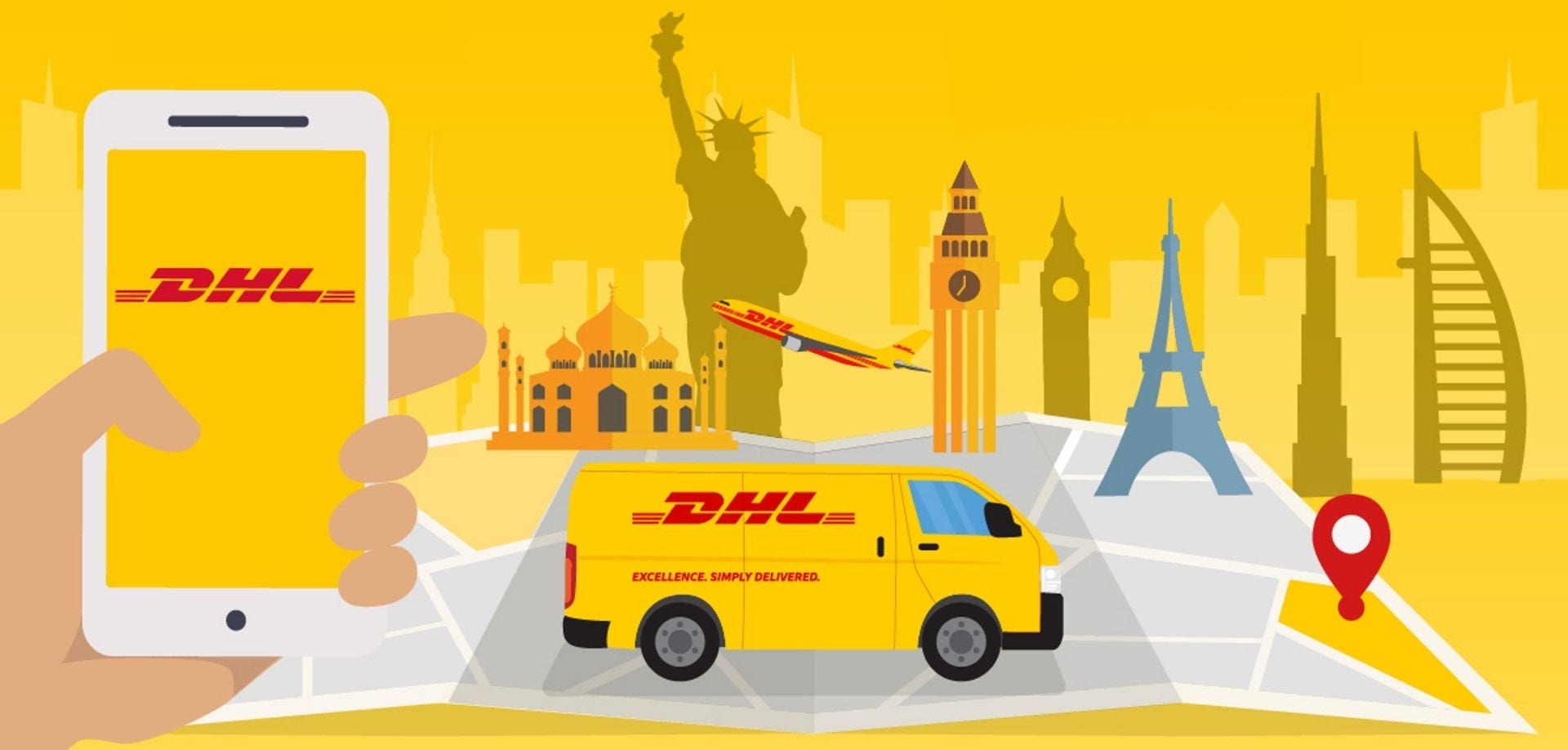 dhl label free