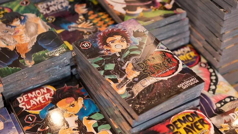 Japanese manga export