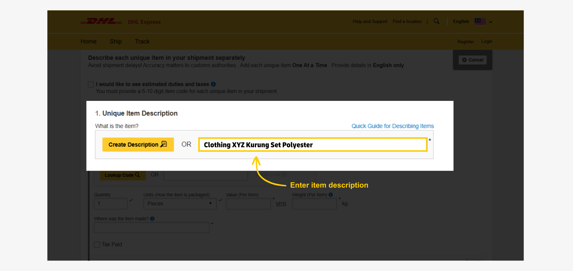 Export Guide-Package-Package-Description-Manual Export Guide-Package-Package-Description-Manual