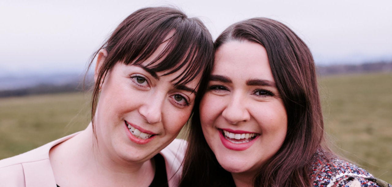 Aria Hahn and Brianna Blaney, the co-founders of Pocketed, a service created to help users access government funding for their businesses.
