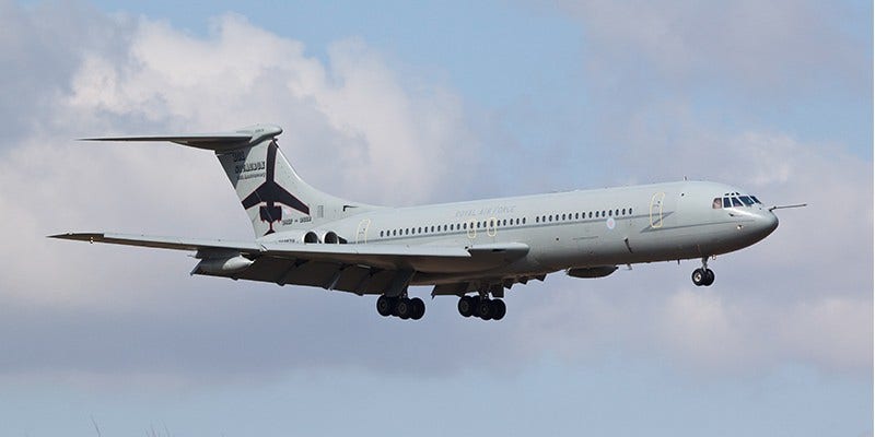Plane landing