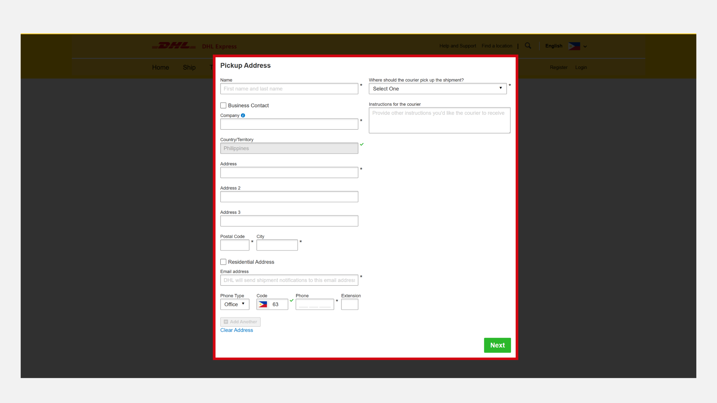 Discover-Inline Images-2500x1406 - inline-800x450 - 02 Enter Pickup and Contact Details 