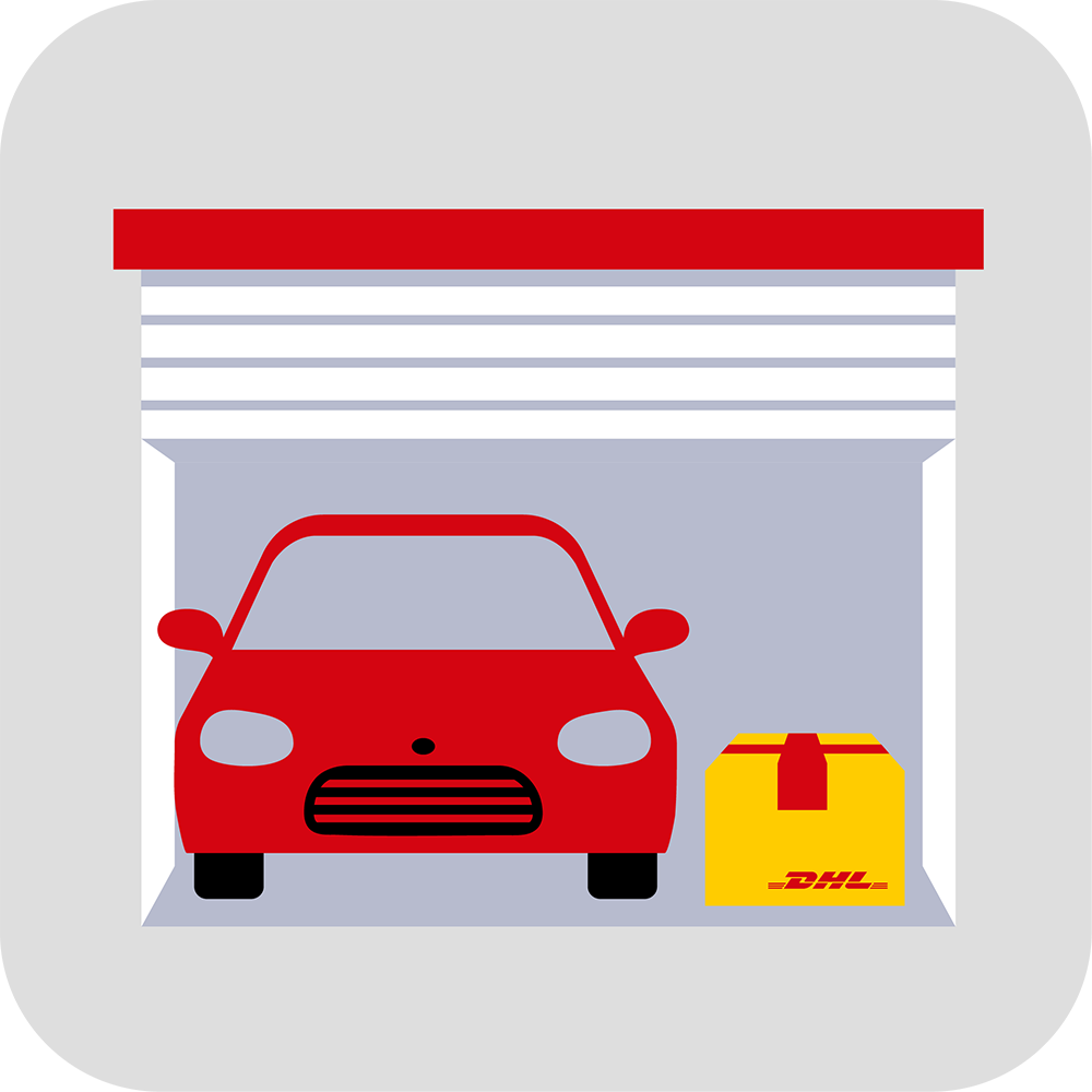 leave in carpark or garage