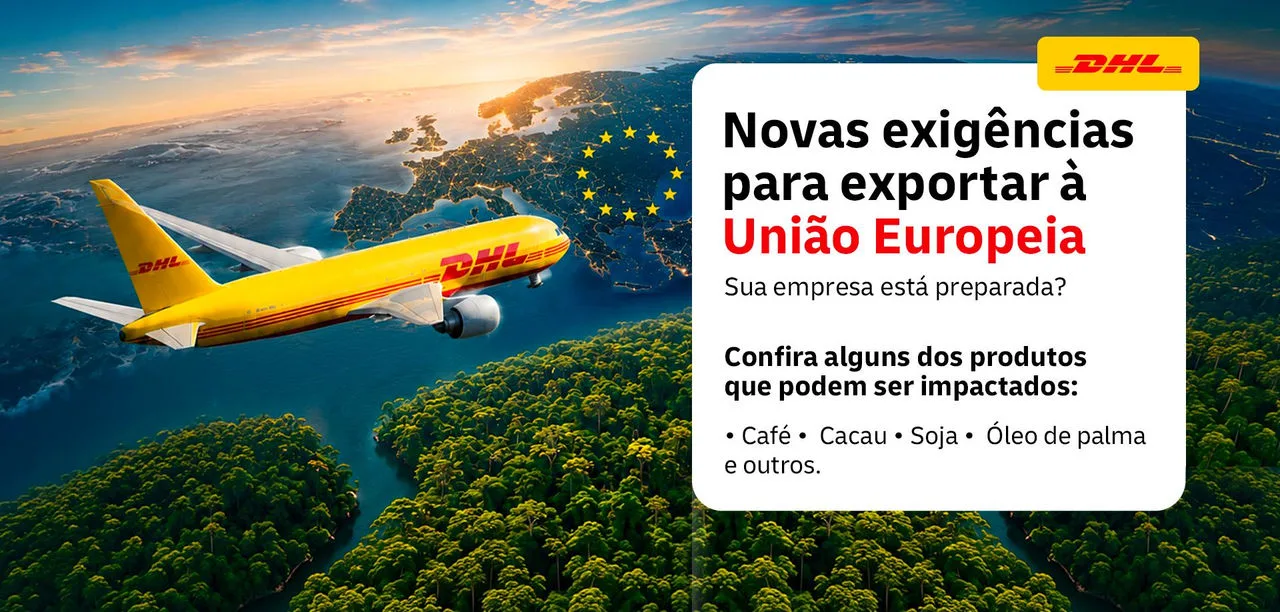Novas exigências do EUDR para exportar à União Europeia: café, cacau, soja e óleo de palma entre os produtos impactados