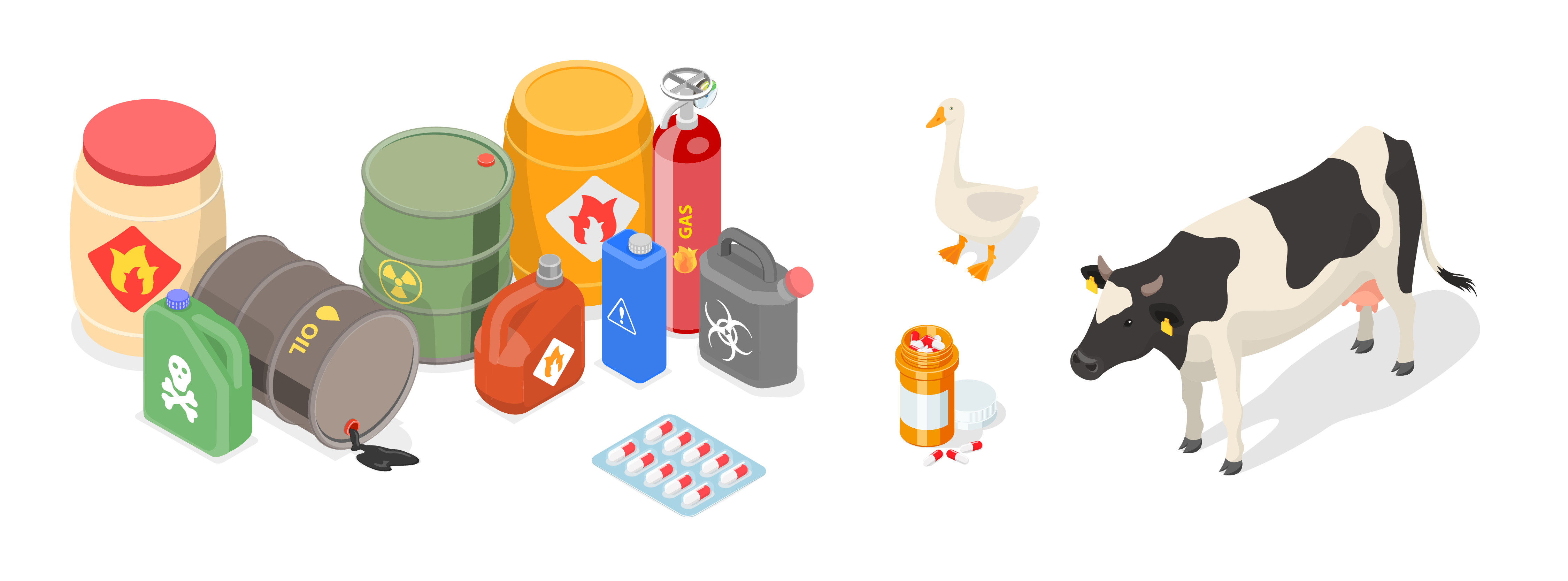 graphic image of prohibited items