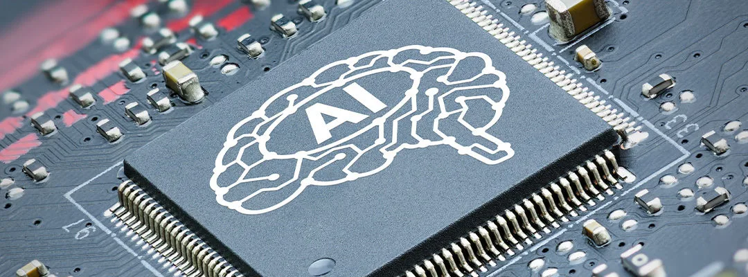 AI chip sign