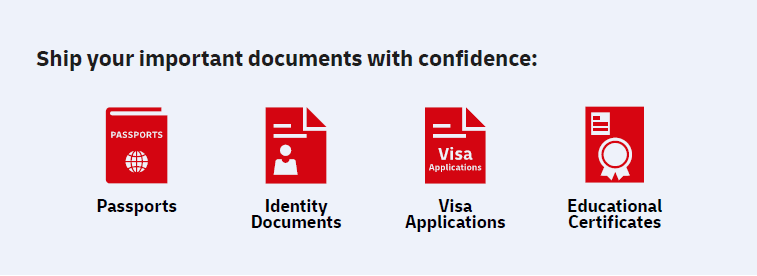 shipping documents DHL
