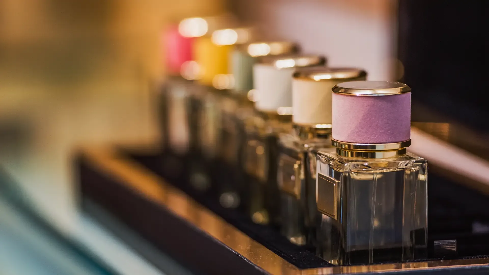 perfume bottles