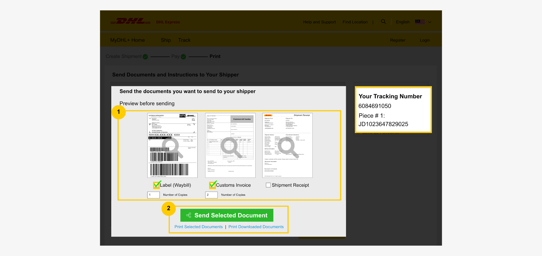 Export Guide-Schedule Shipment Documents