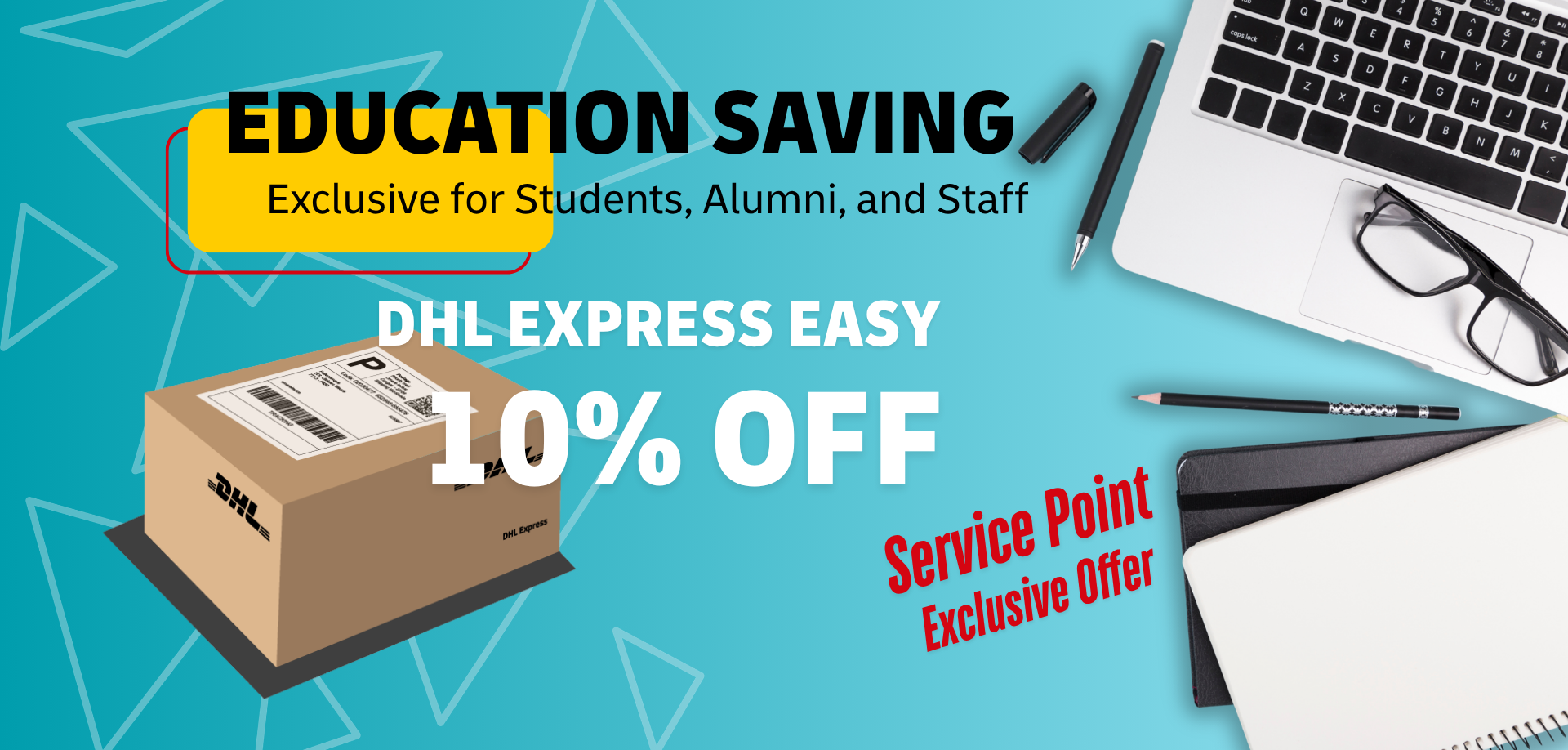 Education Promo at Service Point