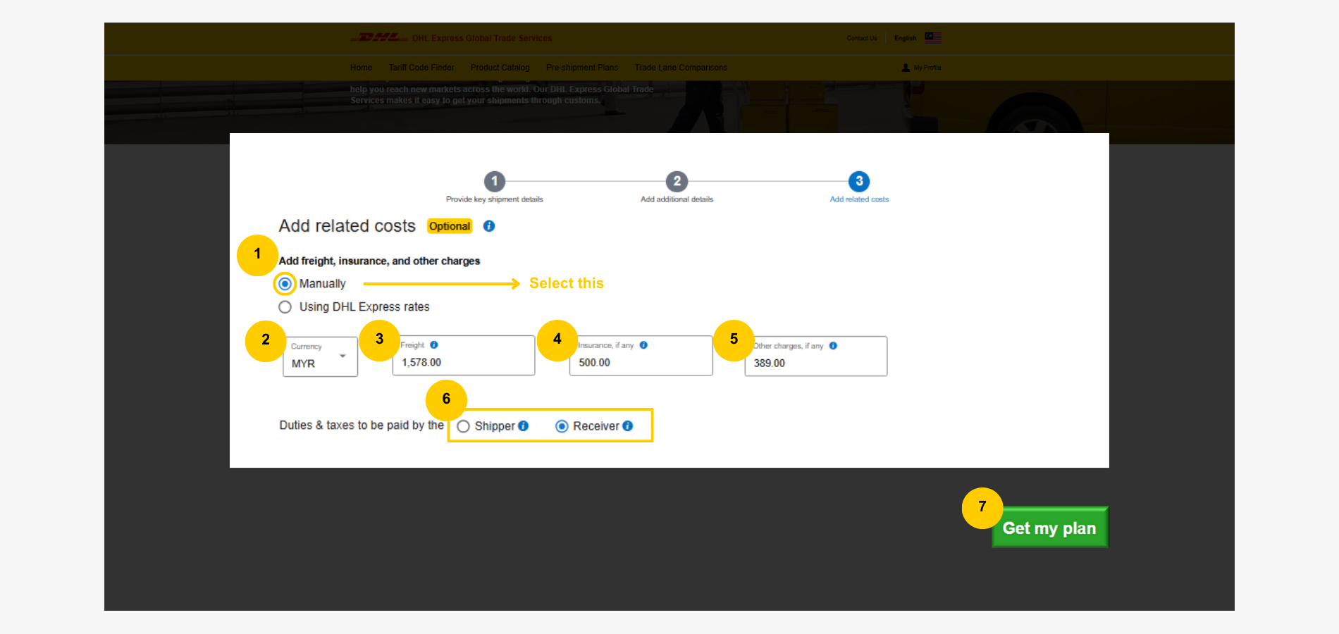 MyGTS Calculate Customs Duties - Commodity Value-MYR-1 MyGTS Calculate Customs Duties - Commodity Value-MYR-1