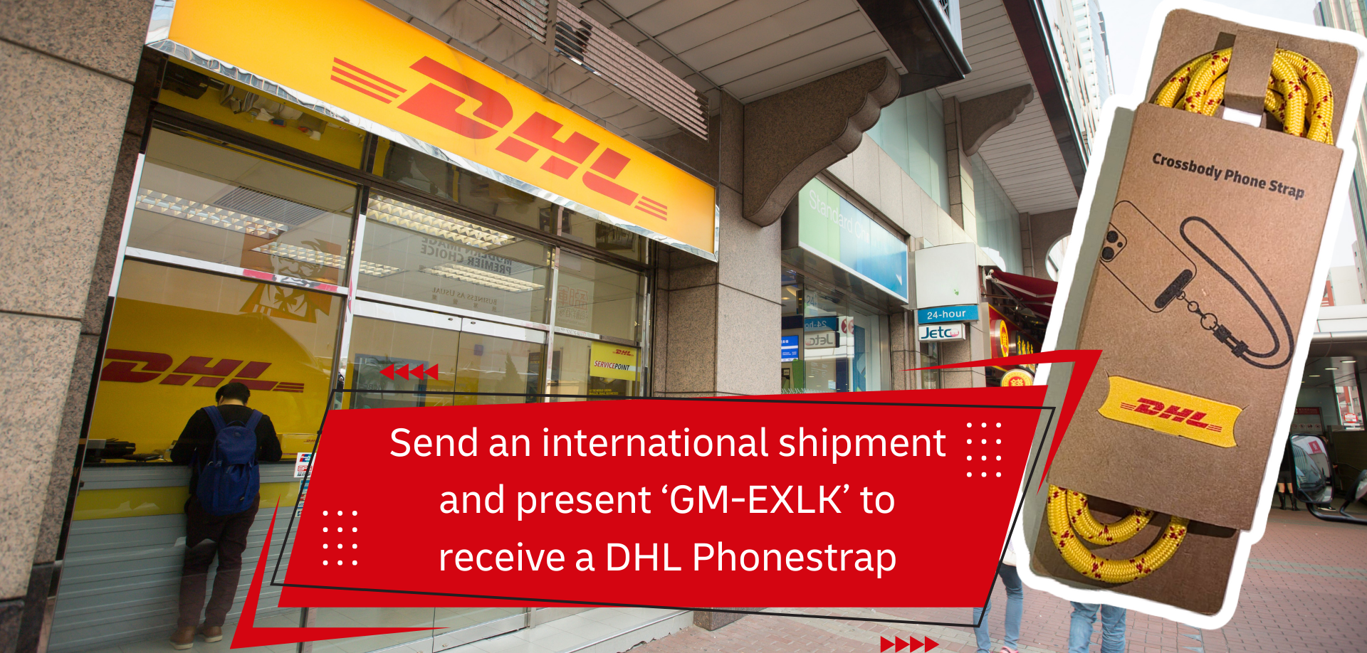 Ship at DHL Lai Chi Kok Service Point 