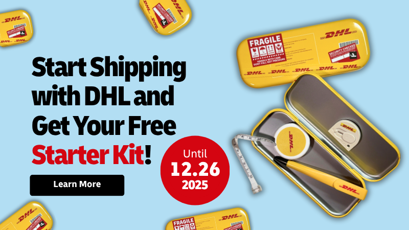 Get a free starter kit with every shipment