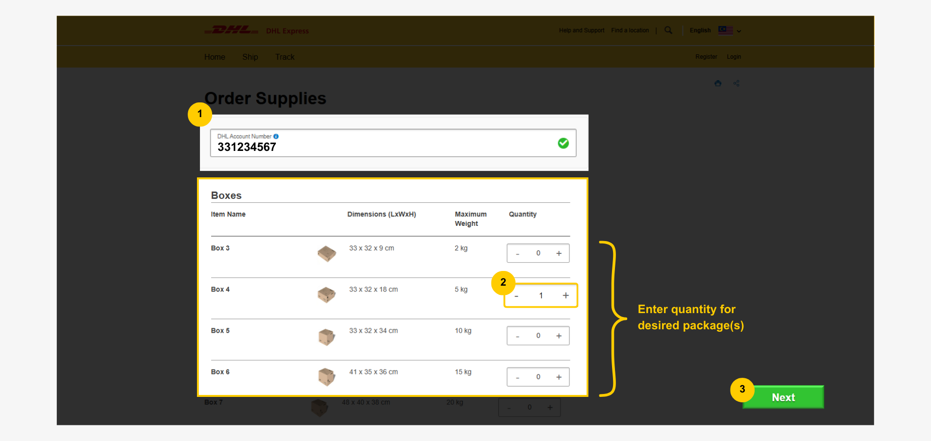 Supplies Order Guide - DHL Packaging Order Guide-Selection Supplies Order Guide - DHL Packaging Order Guide-Selection