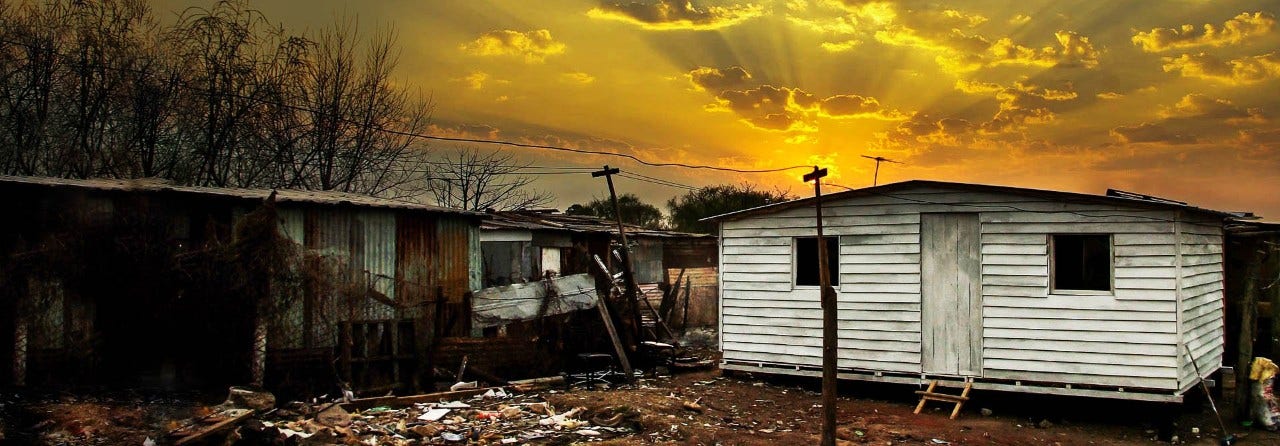 slum building