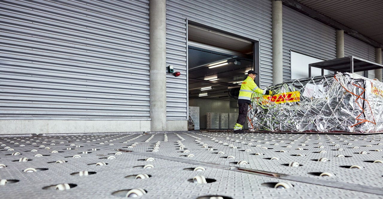 dhl express shipping canned seafood