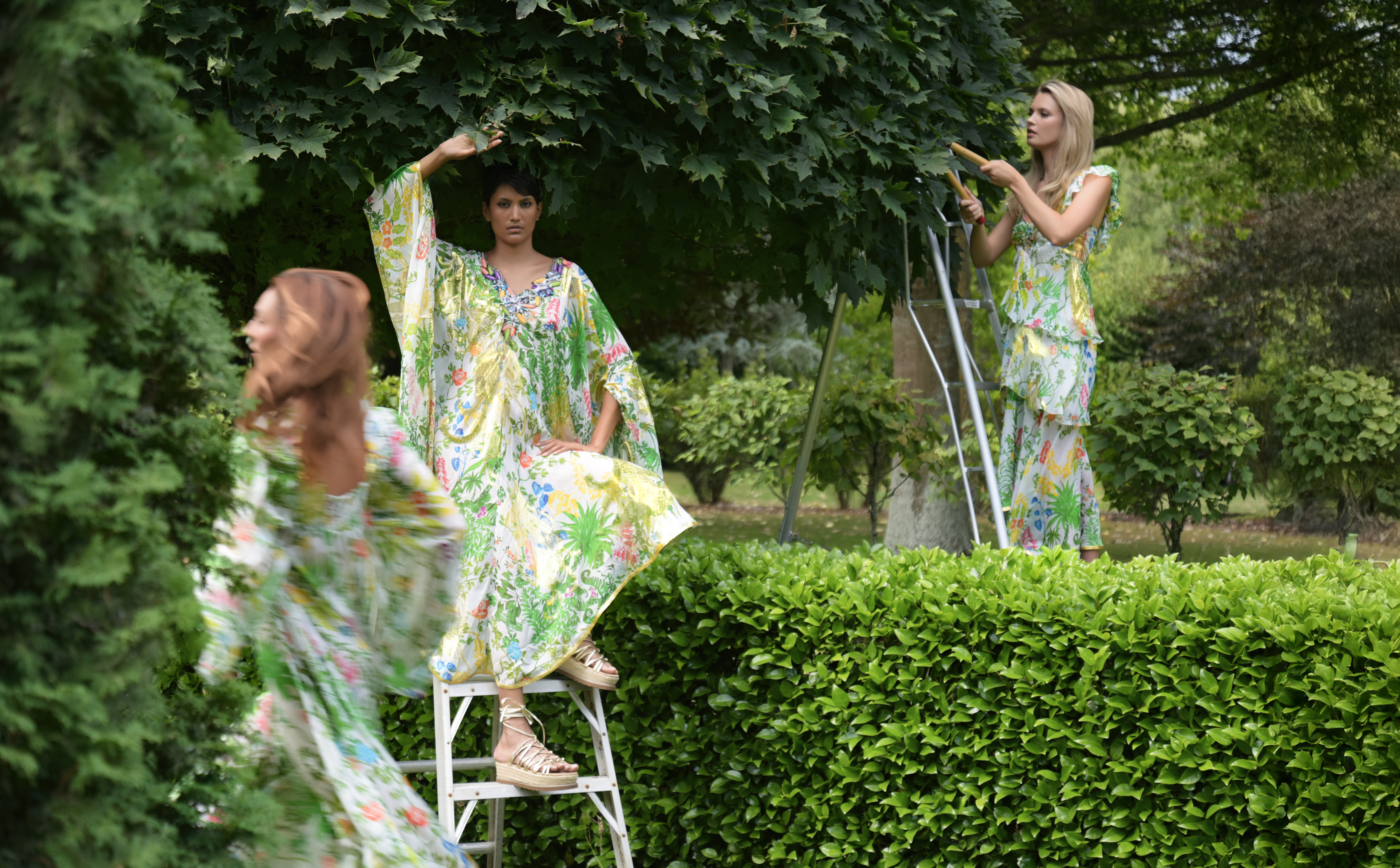 <h2>Models showcases Trelise Cooper designs in photoshoot.</h2>