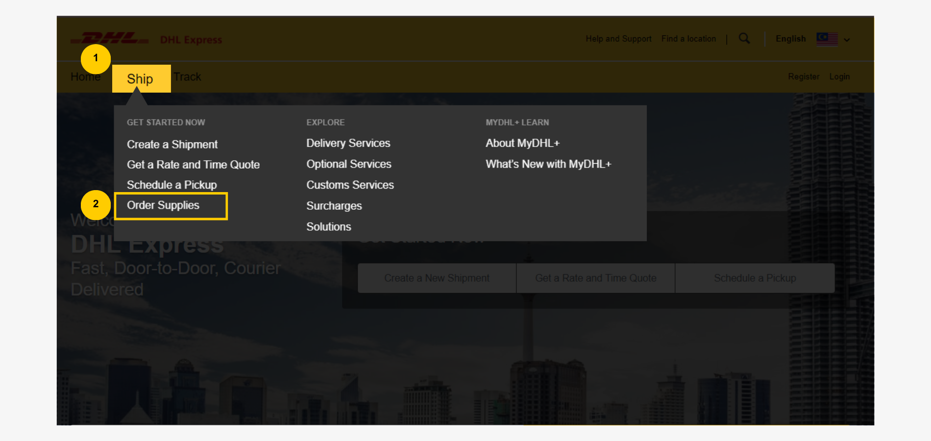 Supplies Order Guide - DHL Packaging Order Guide-MyDHL+ Supplies Order Guide - DHL Packaging Order Guide-MyDHL+