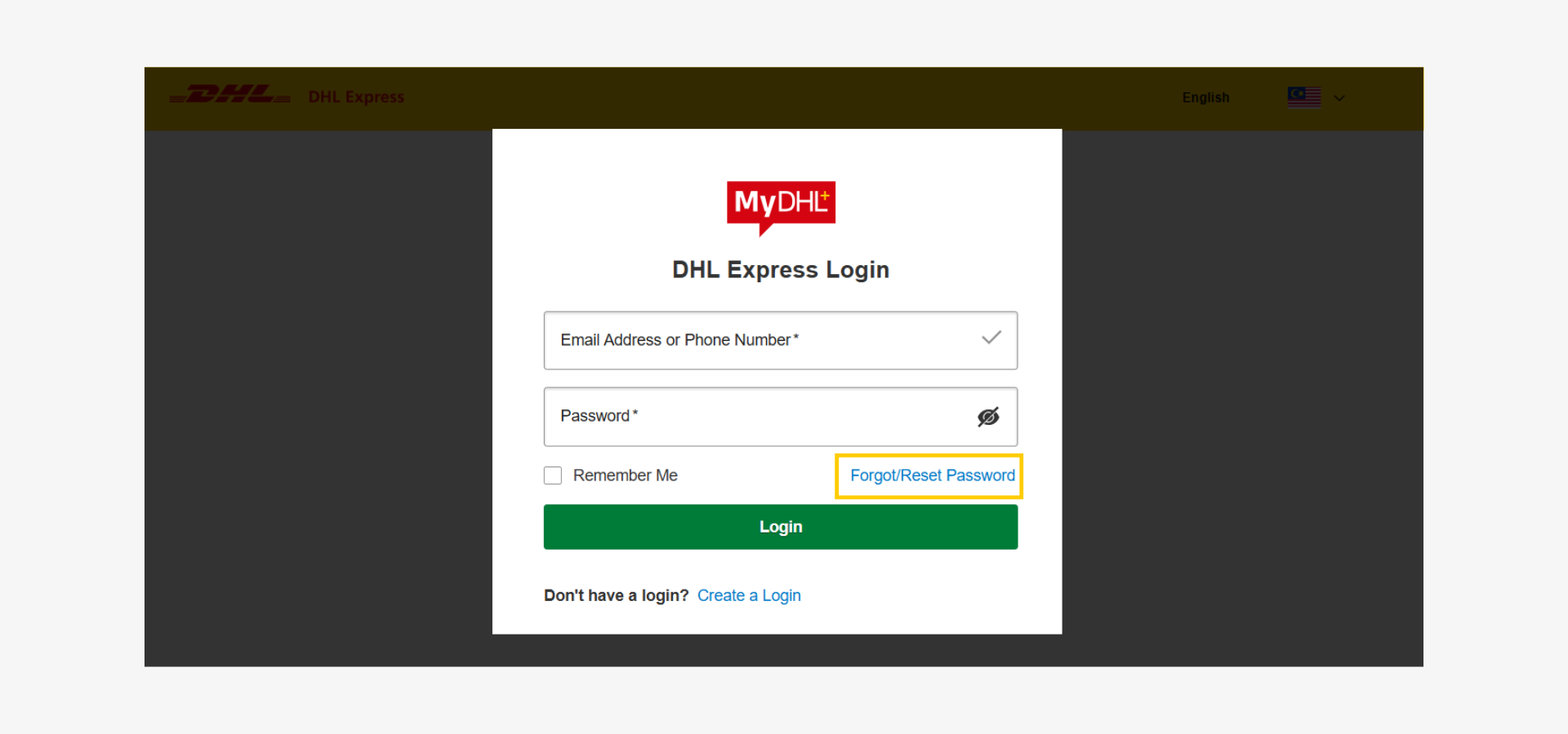 Step by Step: Reset Password - Password Reset-Forget Password