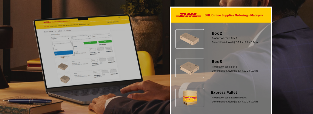 DHL Shipping Supply Order Guide