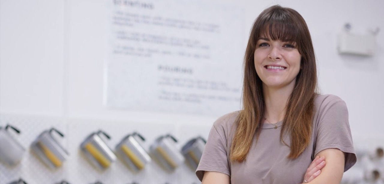 Holly Singer parle de la création d'une entreprise ayant un but précis.