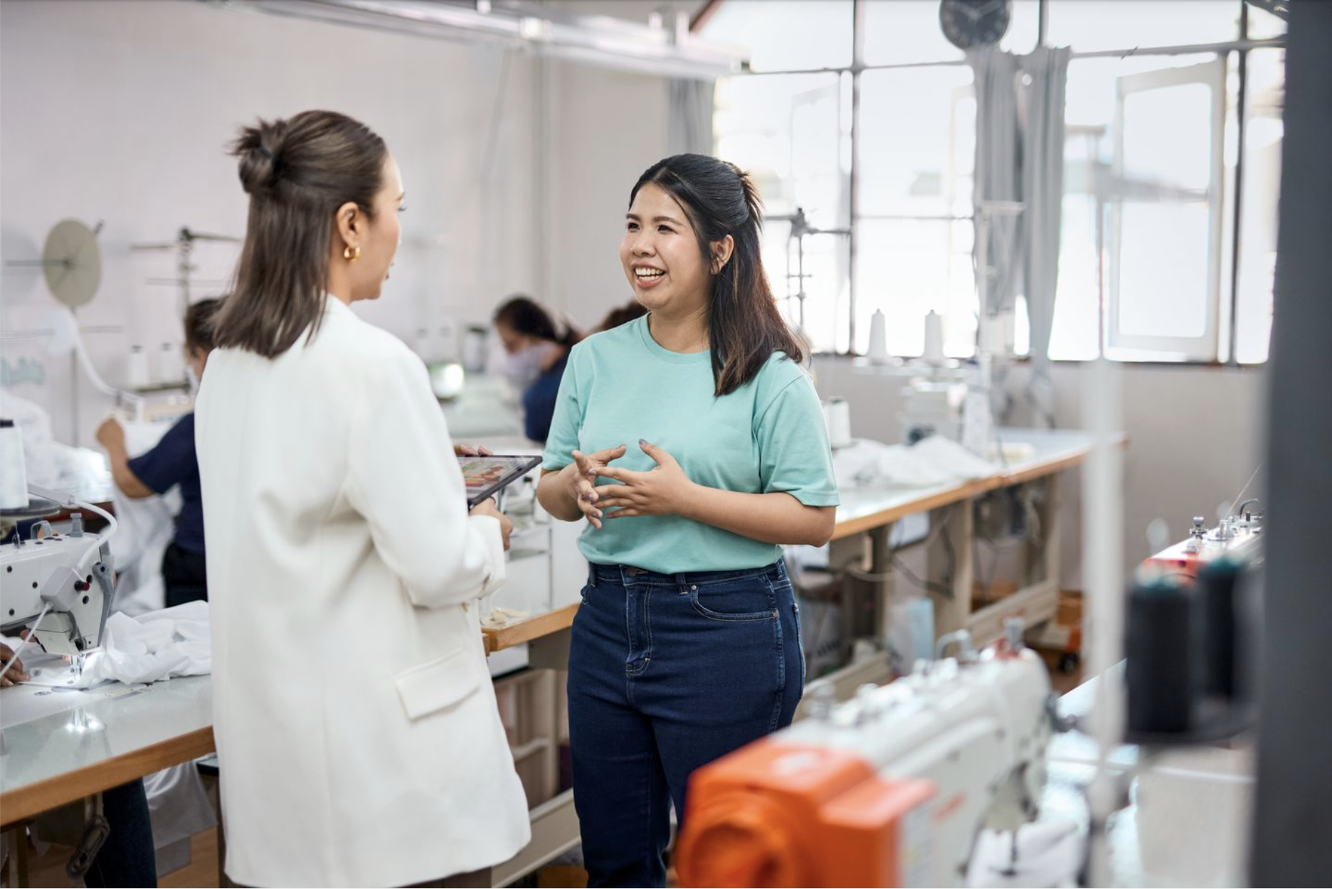 Business owner discussing shipping to Taiwan from Philippines