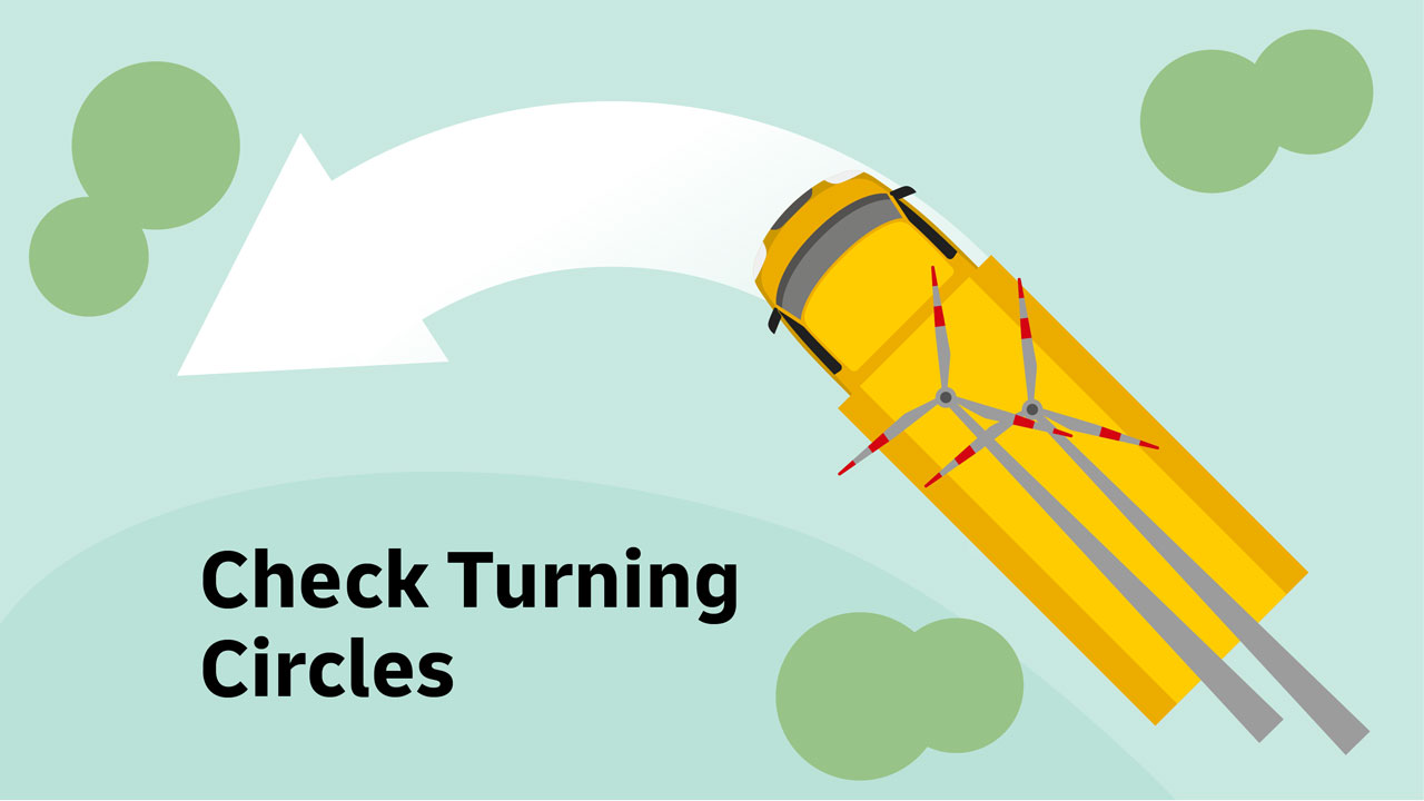 Check Turning Circles