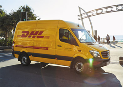 dhl van