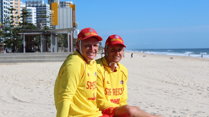 Ironman legend Trevor Hendy AM calls on beachgoers to support patrolled beaches in DHL Summer campaign