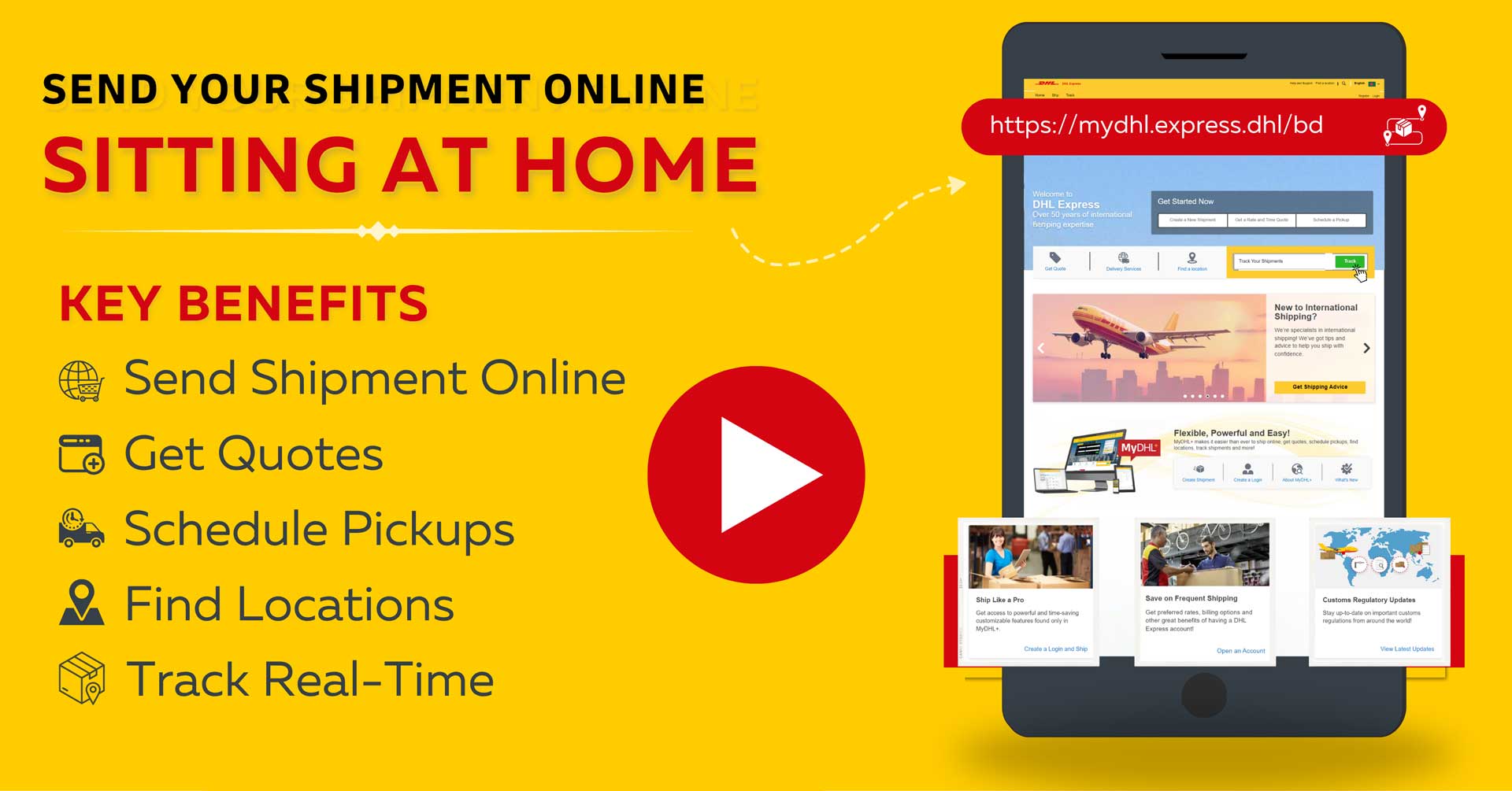 MyDHL Guide Video