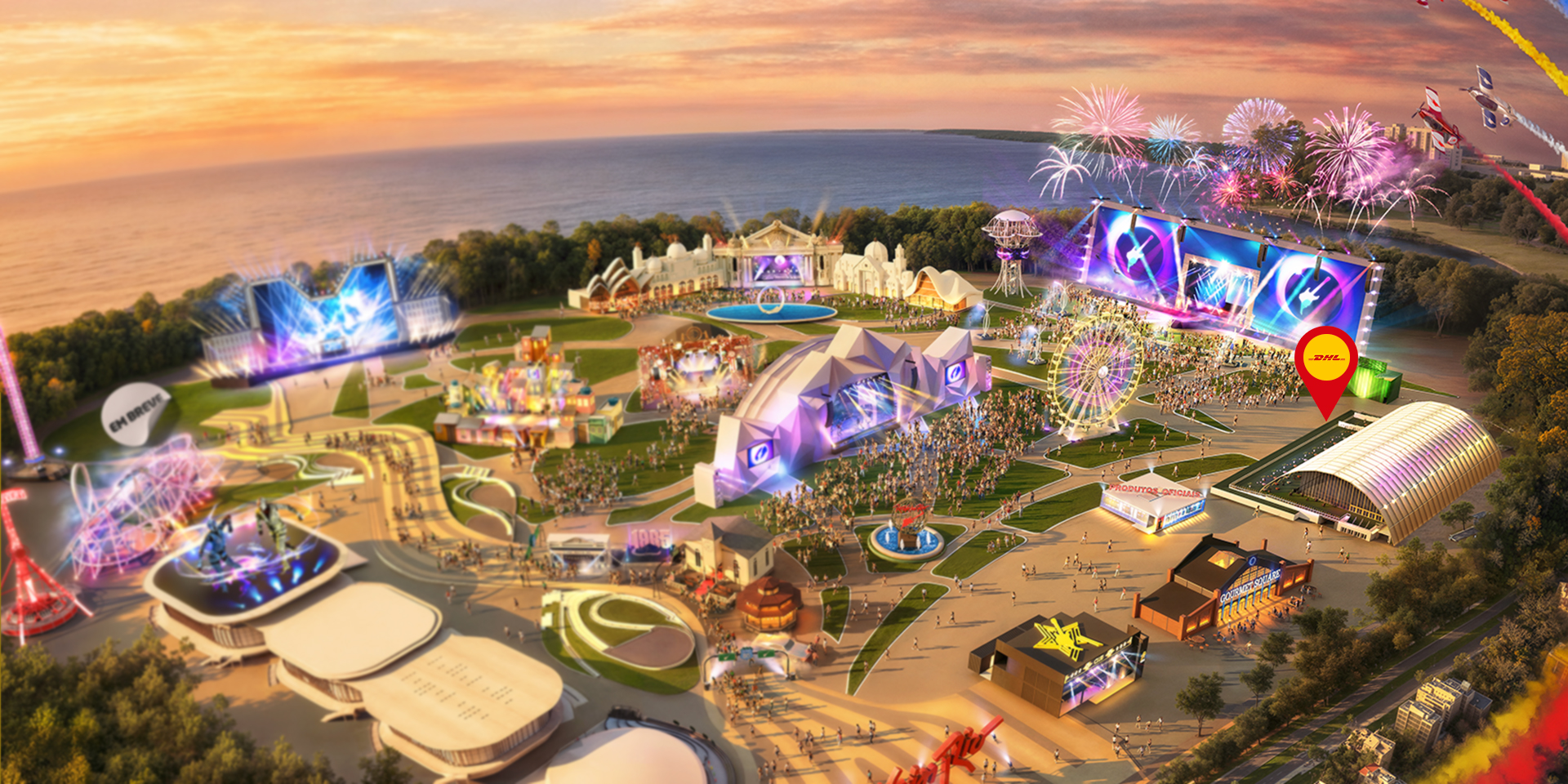 DHL Express Brasil no Rock in Rio 2026
