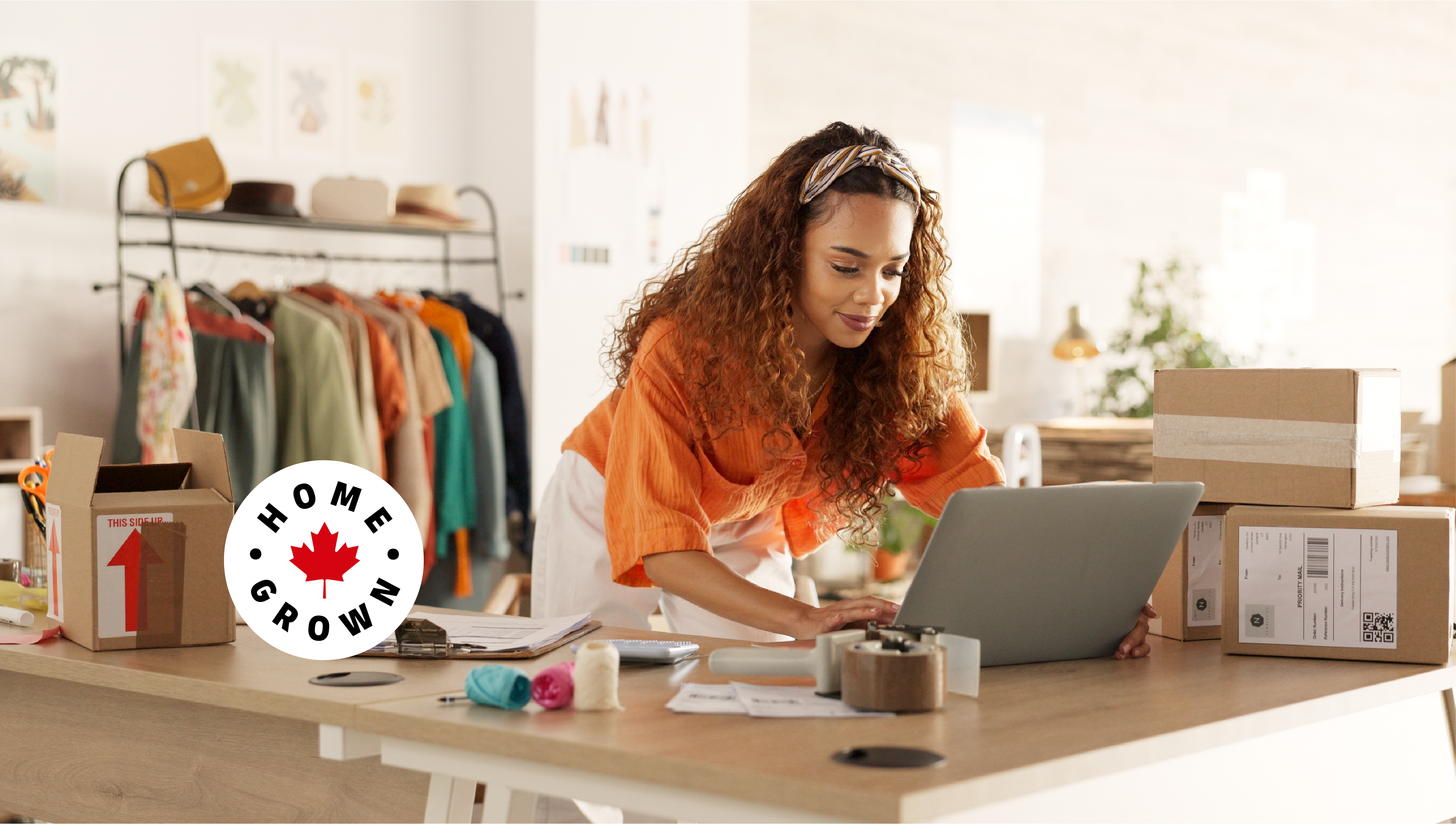 Propriétaire d’une petite entreprise qui travaille