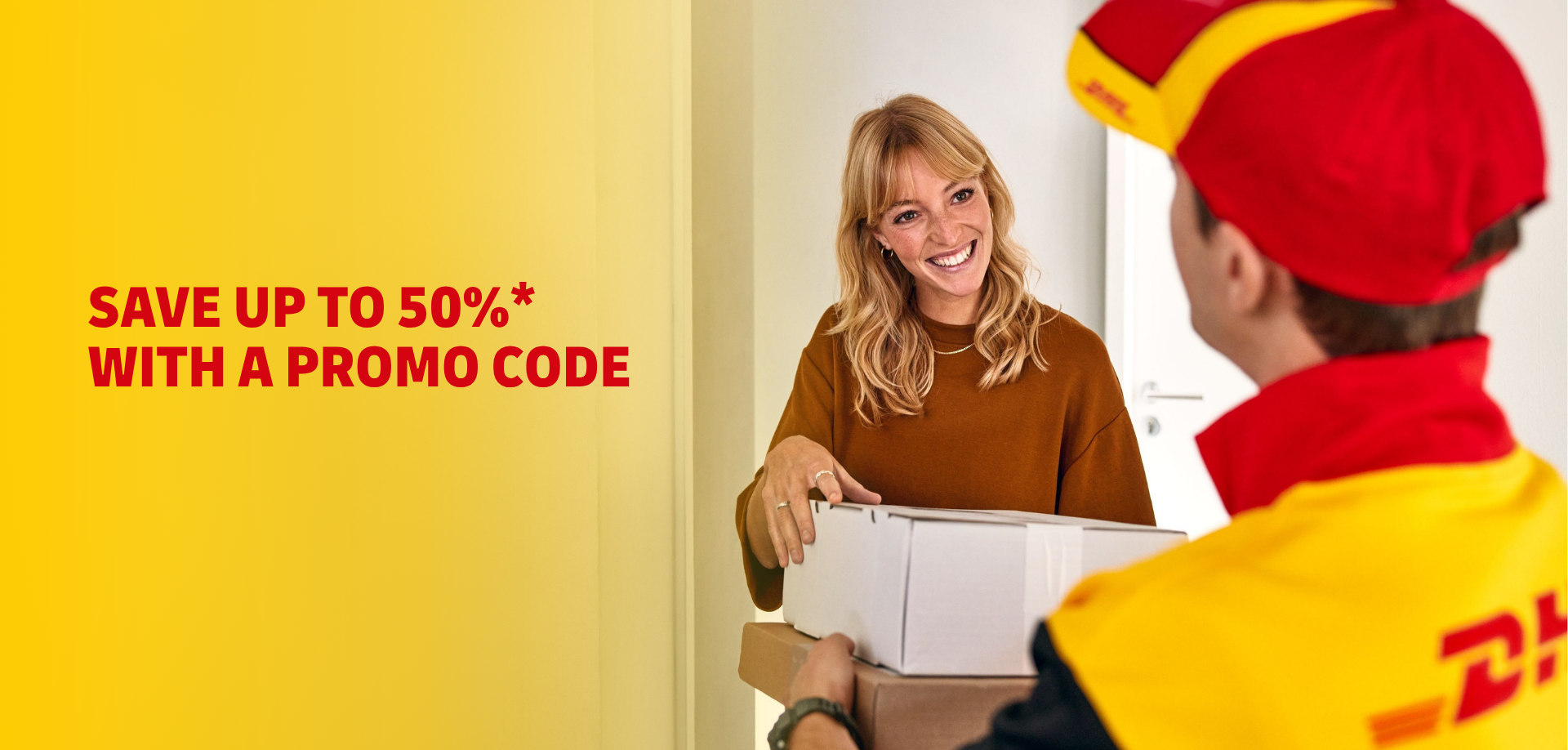 Extra Savings with DHL promo code