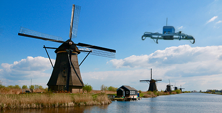 Amazon flows into the Netherlands