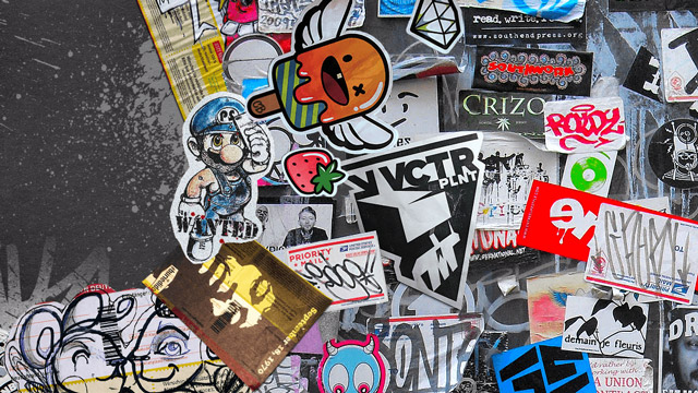 The Rise Of Sticker Graffiti 