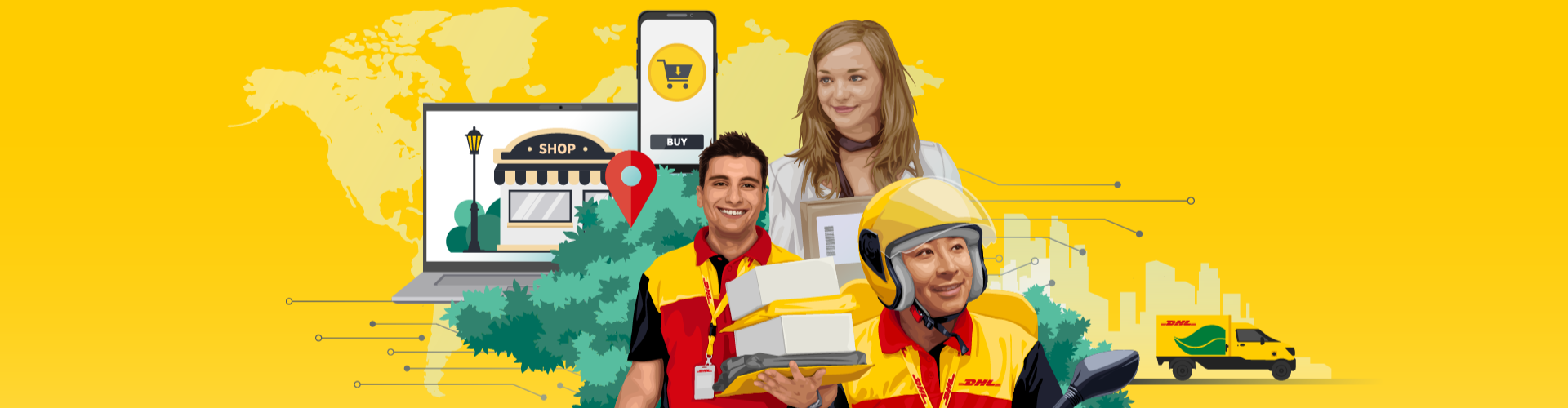 REACH OVER 220 COUNTRIES AND TERRITORIES WORLDWIDE