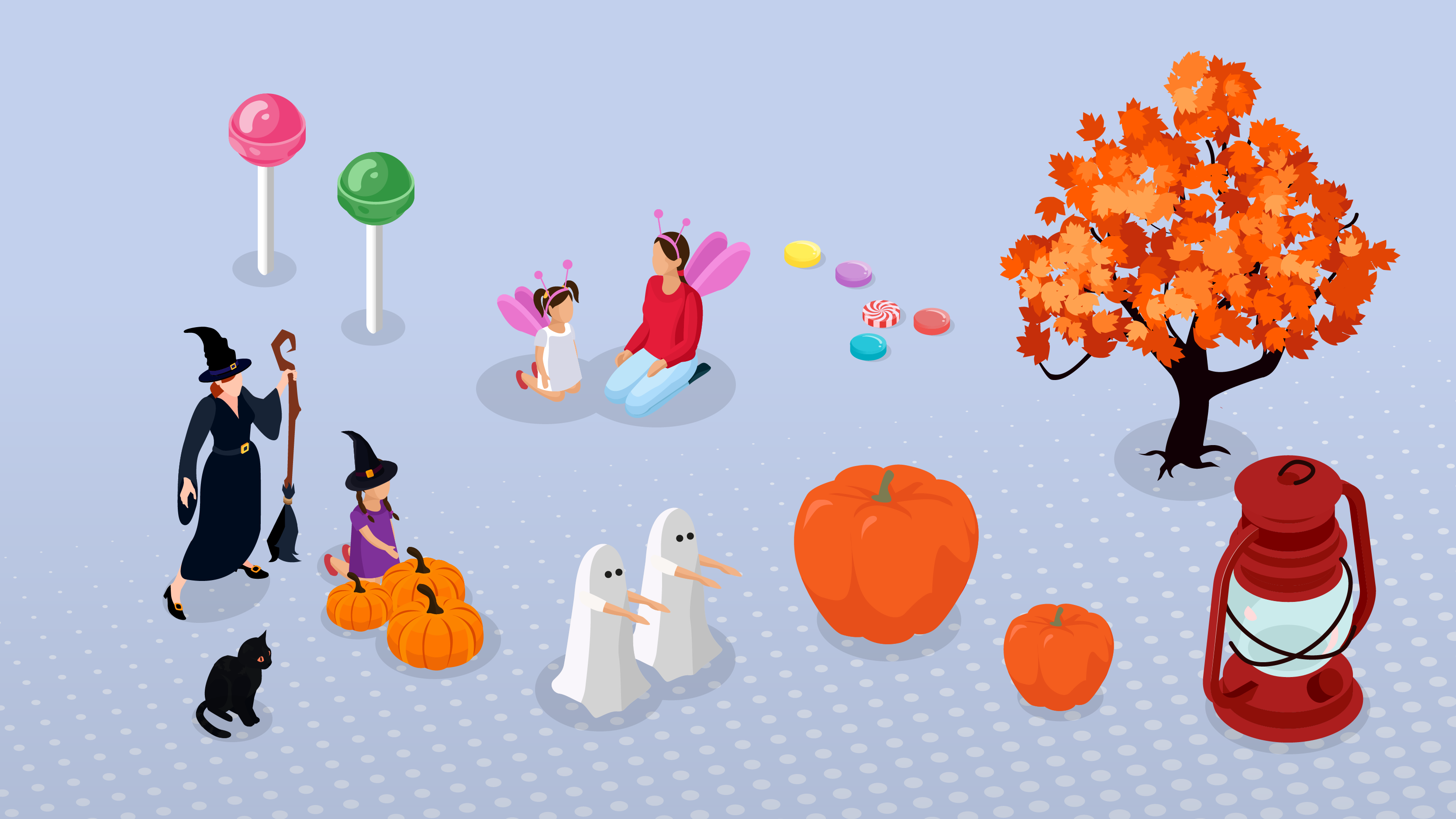 graphic image of shopping activities
