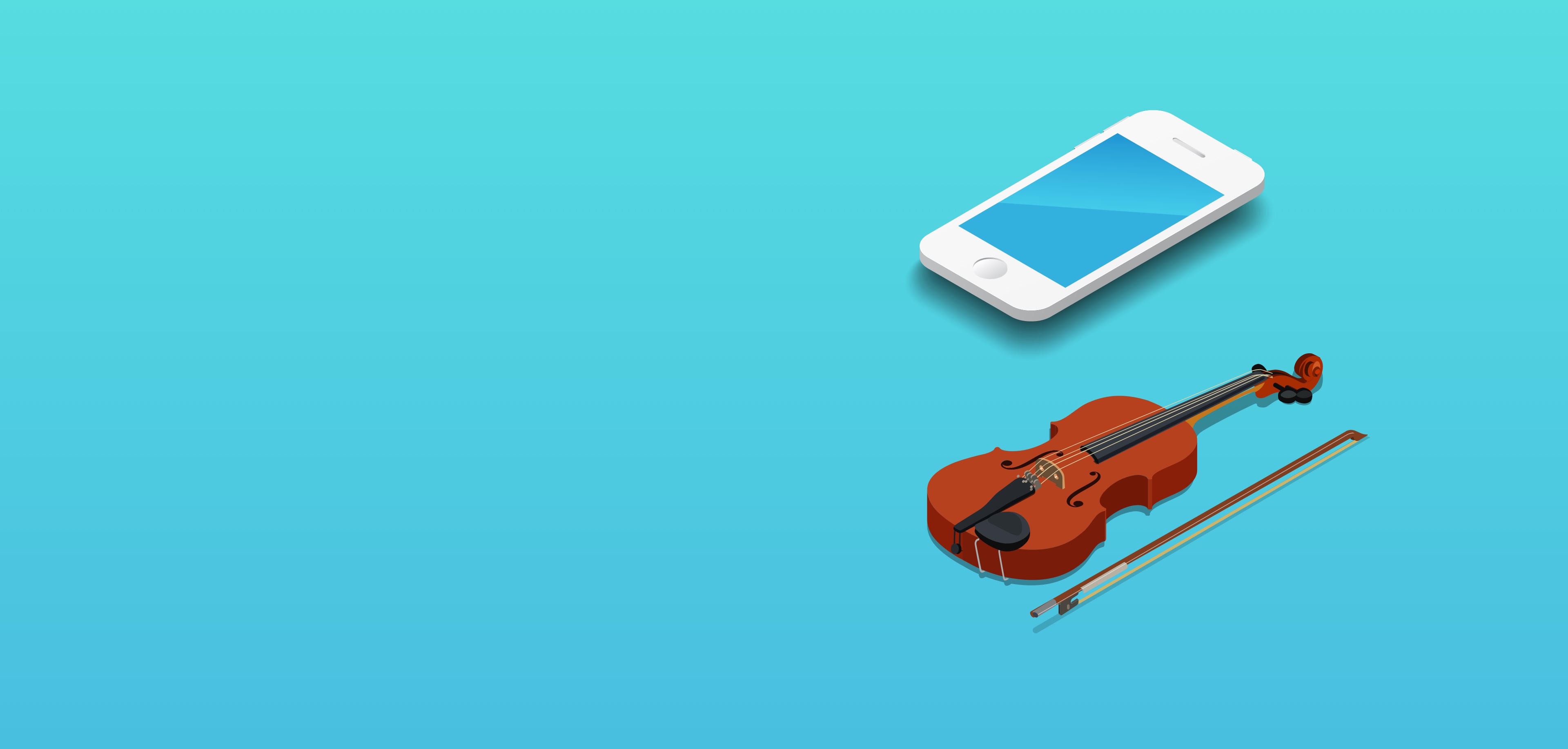graphic of musical instruments