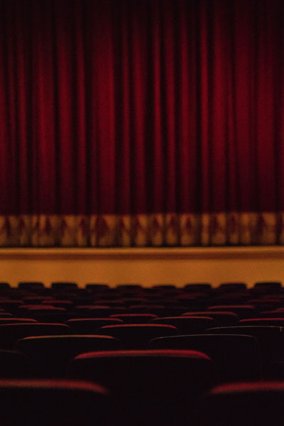 Seats in a theatre